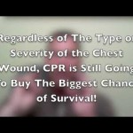 Giving CPR to People With Bleeding Chest Injuries